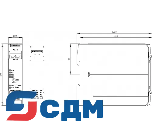 3RK2100-1CE00-2AA2 SlimLine Compact