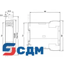 Siemens 3RN1000-2AM00 — Реле термисторной защиты