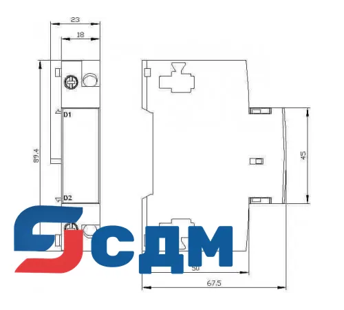 3RV2902-1AP0 Дополнительные монтируемые принадлежности