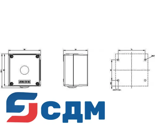 3SU1851-0AA00-0AA2 Пустой корпус
