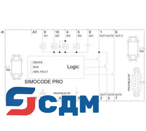 6AG1010-1AU00-4AA0 Базовый блок