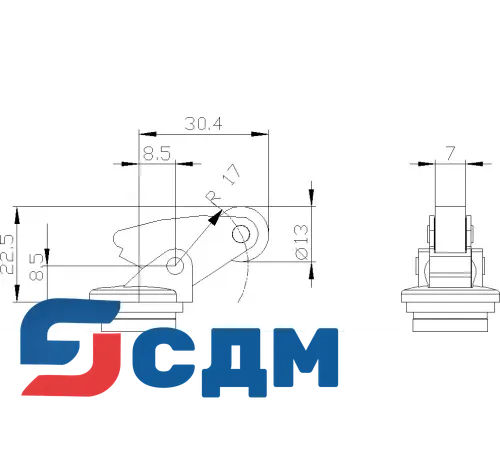 3SE5000-0AF10-1AJ0 Корпуса шириной 31 мм в соответствии с EN 50047