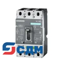 3VL2706-3CP33-0A.. Icu до 100 кА при 415 В, очень высокая отключающая способность L