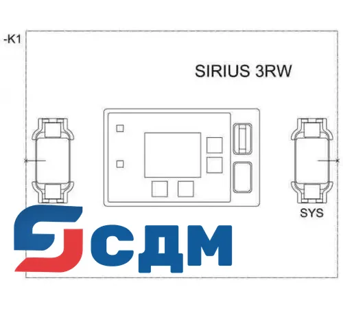 3RW4900-0AC00 Устройство плавного пуска SIRIUS 3RW44