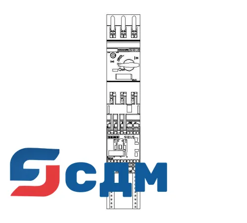 3RA2110-0BH15-1AP0 3RA21 для монтажа на адаптер сборных шин с межосевым расстоянием 60 мм