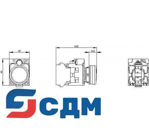3SU1102-6AA30-3AA0 Контрольные лампы