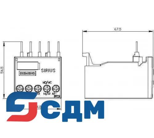 3RT2916-1PA1 RC гаситель