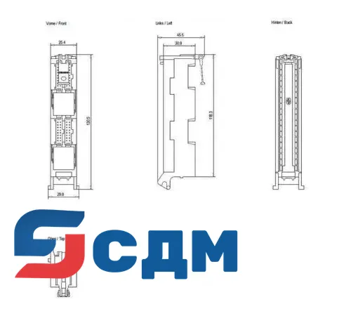 6ES7921-5AK20-0AA0 Модуль фронтального соединения