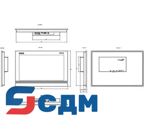 6AV7863-4MA00-0AA0 SIMATIC Industrial Flat Panel