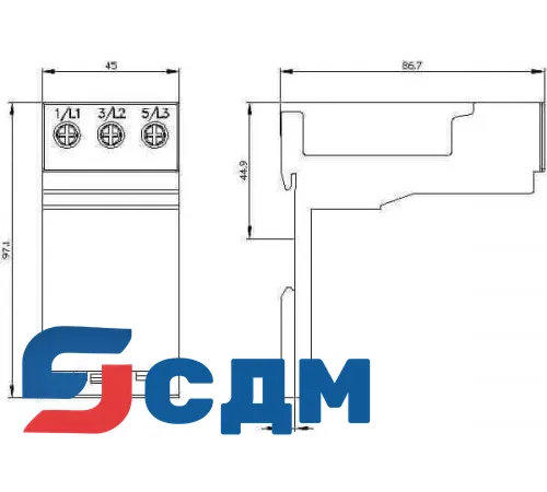 3RU2926-3AA01 Принадлежности