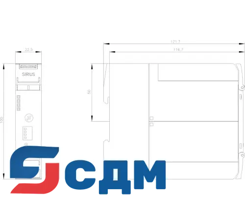 3SK1121-1CB42 SIRIUS 3SK1 Усовершенствованные базовые блоки