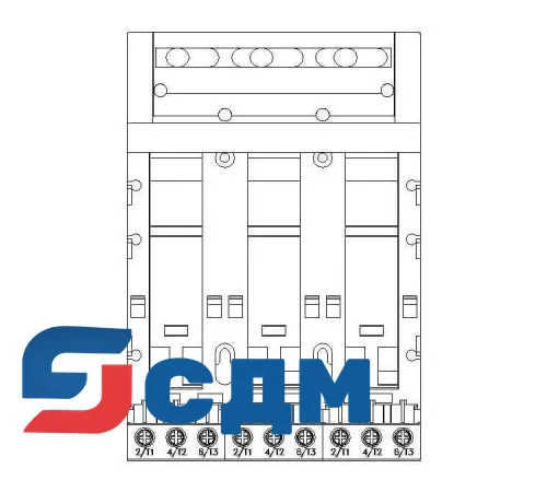 3RA6823-0AB Системы ввода питания для 3RA6