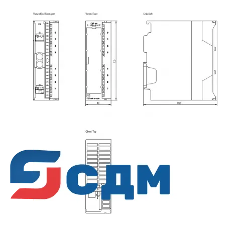 Siemens 6ES7322-1HF01-0AA0 Программируемый контроллер