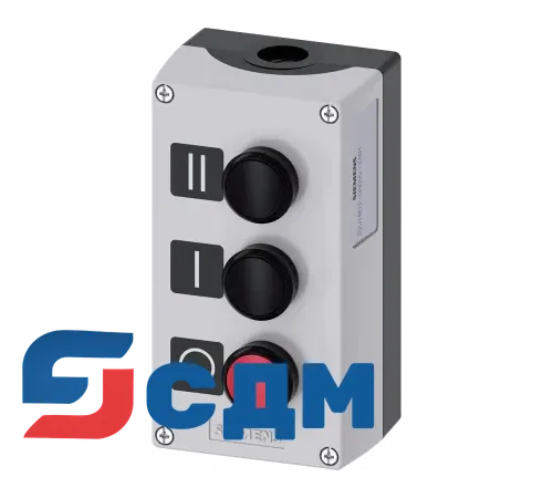 3SU1803-0AD00-2AB1 Кнопка и индикаторные лампы в корпусе