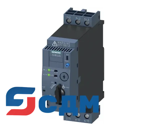 3RA6120-1CB34 Нереверсивный компактный пускатель 3RA61