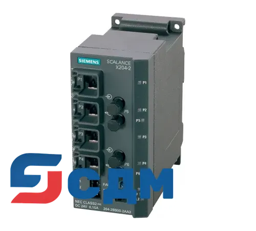 6GK5204-2BB10-2AA3 Управляемый коммутатор SCALANCE X-200