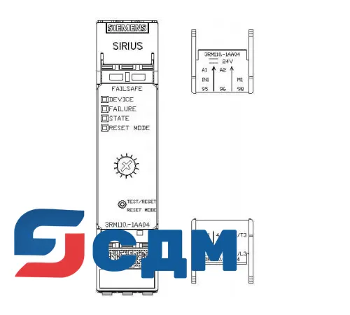 3RM1107-1AA04 SIRIUS 3RM1 пускатель двигателя