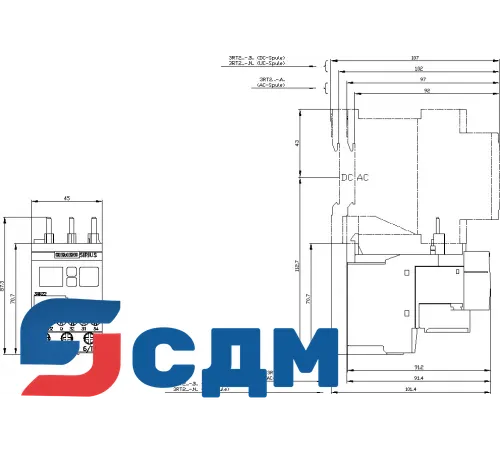 3RR2242-1FW30 Реле контроля тока