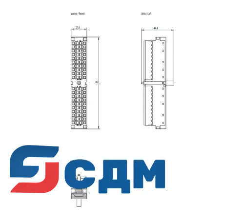 Siemens 6ES7392-1BM01-0AA0 Программируемый контроллер