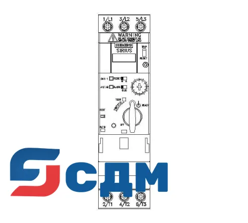 3RA6120-1CB34 Нереверсивный компактный пускатель 3RA61
