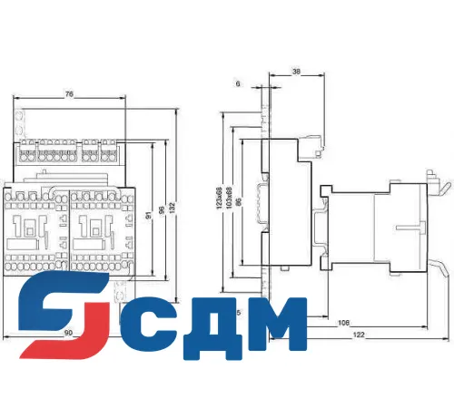 Реле безопасности Siemens 3TK2850-2AJ20
