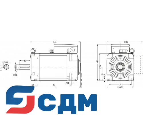 1PH8138-1MF23-2LA1-Z V90