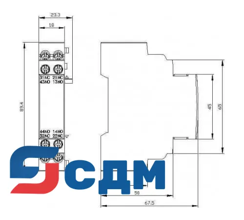 3RV2901-1J Дополнительные монтируемые принадлежности