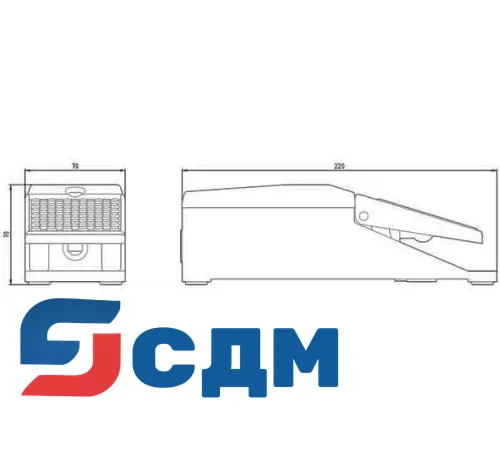 3SE2902-0AB20 Ножной выключатель SIGUARD