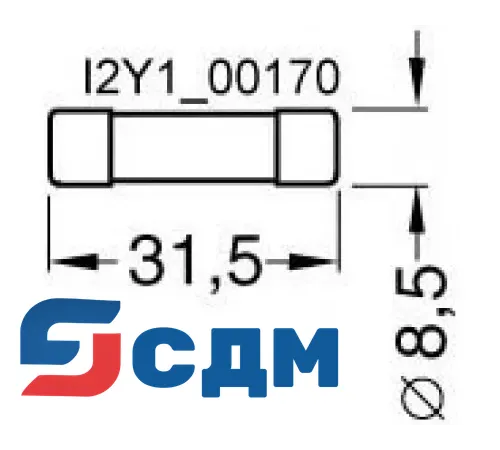 3NW6302-1 Цилиндрические предохранители и основания
