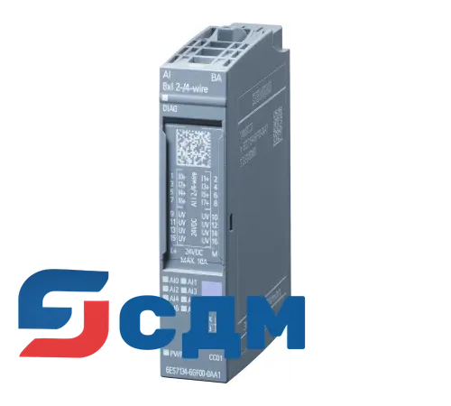 6ES7134-6GF00-0AA1 Модуль ввода аналоговых сигналов