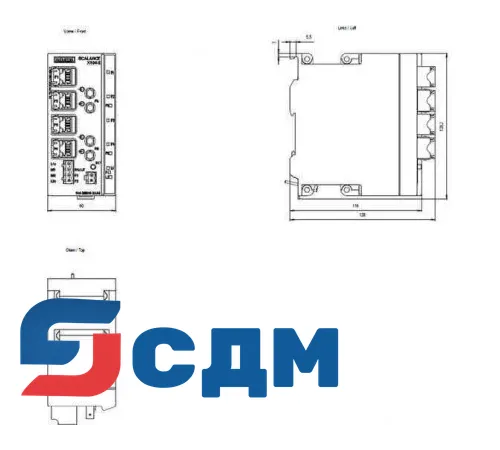 6GK5104-2BB00-2AA3 Неуправляемые коммутаторы SCALANCE X-100