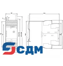 Реле безопасности Siemens 3TK2825-2AL20