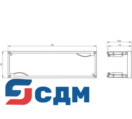 8GK4501-1KK22 Монтажные комплекты 8GK4 для незадействованных модулей