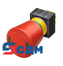 3SB3000-1HA26 Приводы - АВАРИЙНАЯ ОСТАНОВКА грибовидные кнопки