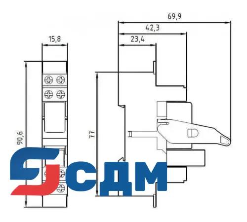 LZS:RT3A4L24 Промежуточные реле Siemens