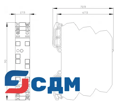 3RS7005-2FW00 SIRIUS 3RS70 преобразователь сигналов