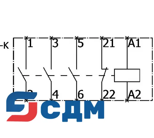 5TT5031-2 5TT5 0 Insta контакторы, AC/DC