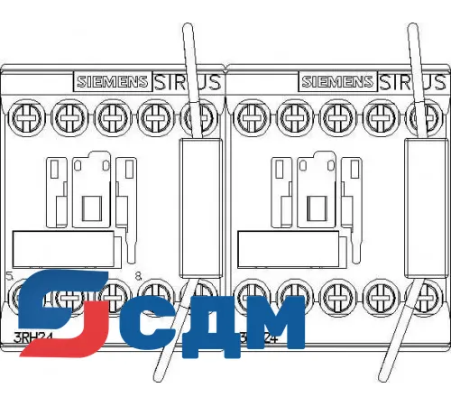 Вспомогательный контактор Siemens 3RH2431-1LW80-0LA0