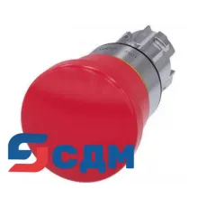 3SU1050-1HA20-0AA0-ZY11 Кнопка грибовидная АВАРИЙНОЙ ОСТАНОВКИ
