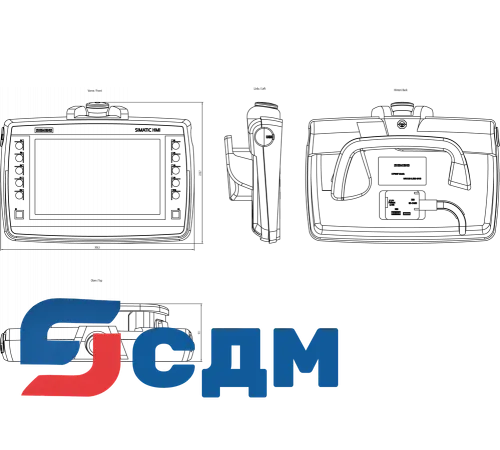 6AV2125-2JB23-0AX0 Mobile Panels 2nd Generation