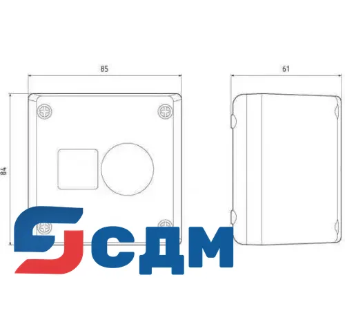 3SB3801-0AA3 Пустой корпус