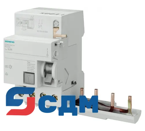 Блок УЗО для автоматического выключателя Siemens 5SM2345-6KK01