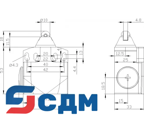 3SE5242-0HD03 Корпуса шириной 50 мм