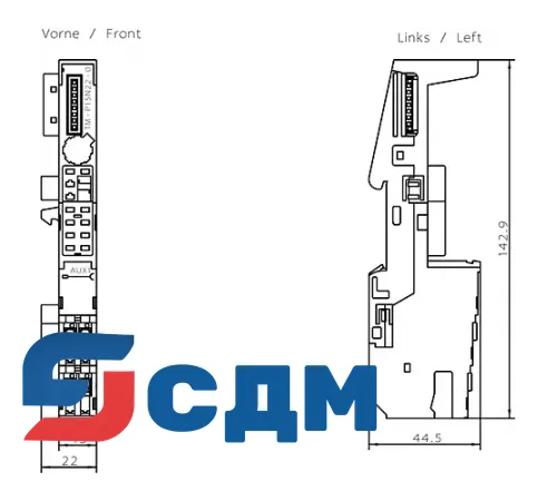 6ES7193-4CE60-0AA0 система распределенного ввода-вывода SIMATIC ET 200S