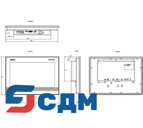 6AV7863-2MB10-0AA0 SIMATIC Industrial Flat Panel