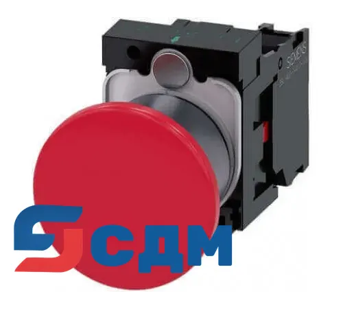 3SU1130-1BA20-1CA0-ZY19 Кнопка грибовидная