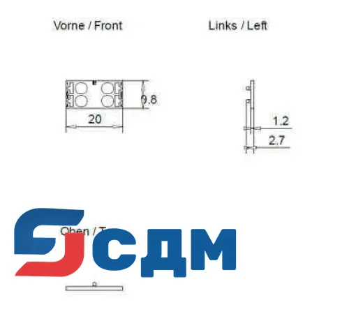 6ES7193-6CP82-2AB0 Аксессуар
