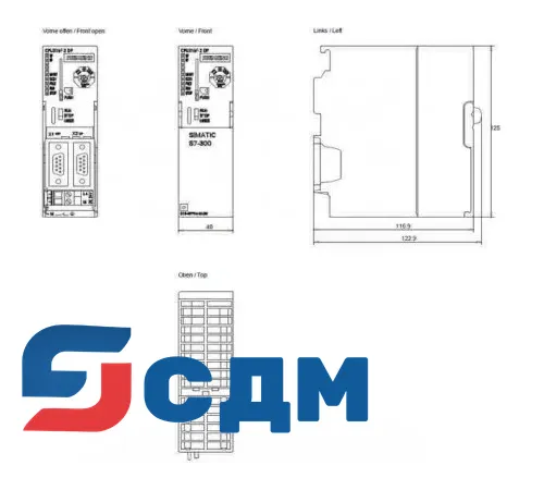 Siemens 6ES7315-6FF04-0AB0 Программируемый контроллер