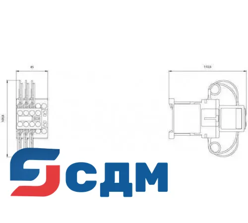 3RT1617-1AN63 Пускатель SIRIUS, до 12,5..50 kvar