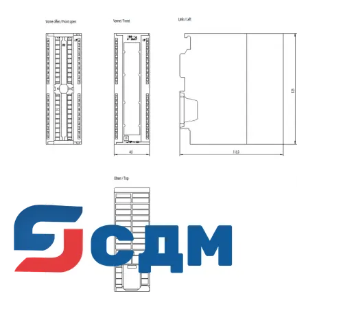 Siemens 6ES7332-5HF00-0AB0 Программируемый контроллер